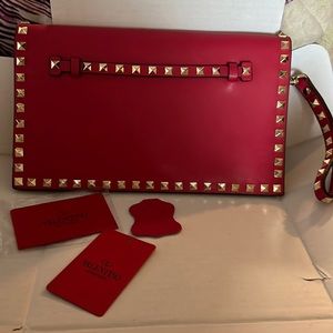 Valentino Rockstud  Clutch PLEASE READ before purchase
